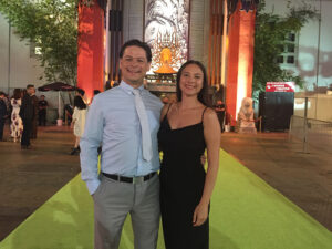 Anthony and Claire Bueno at Ghostbusters Answer the Call - Premiere