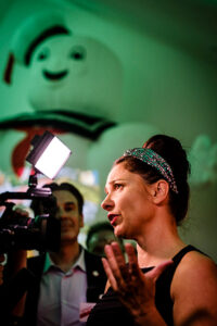 Claire Bueno - GhostbustersDoc European Premiere BFI IMAX (c) Julie Edwards