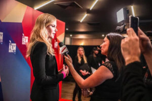 Claire Bueno Premiere Scene interviews Nicole Kidman (c) Colin Hart